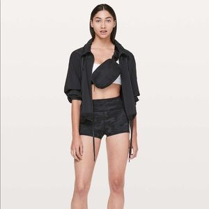 Lululemon in movement shorts